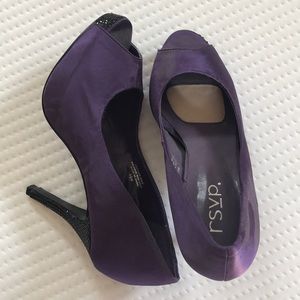 RSVP purple heels